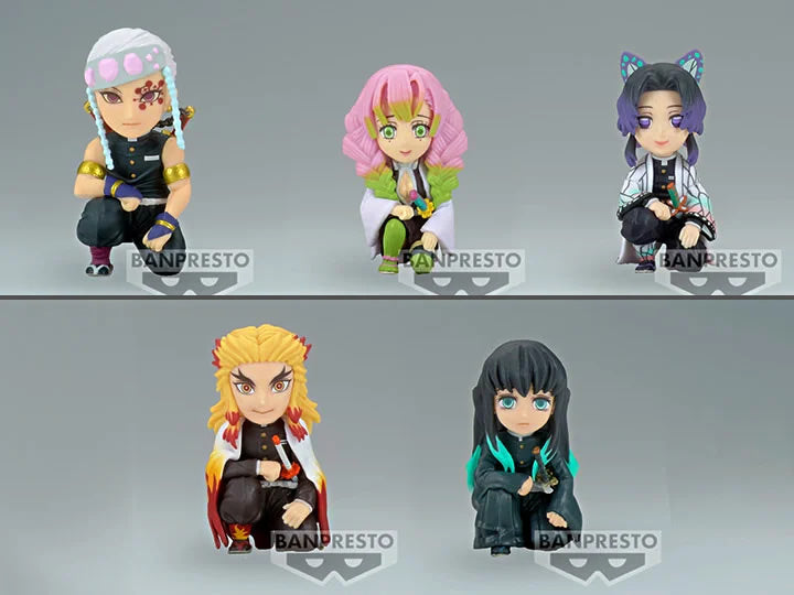 Demon Slayer WCF Vol. 2 'You're In The Presence Of Oyakata-Sama' World Collectable Mini-Figure Set Banpresto Bandai