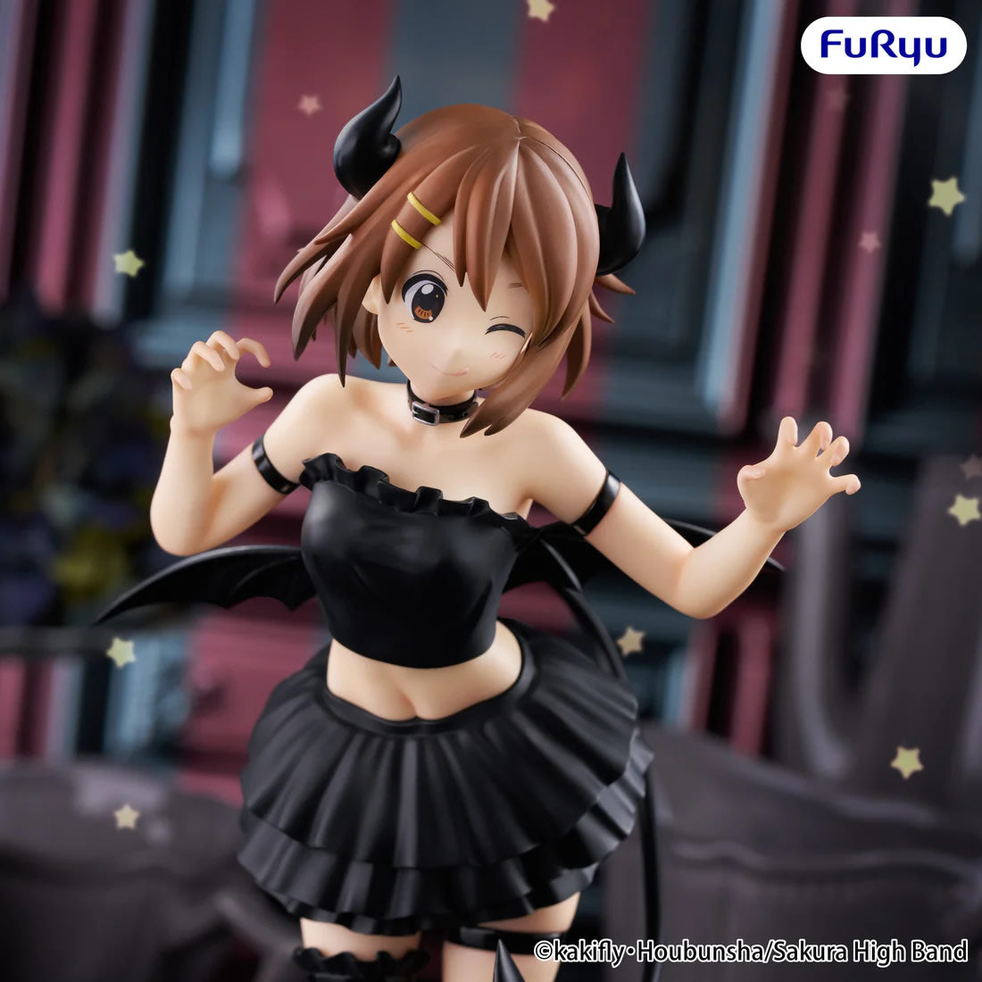 Yui Hirasawa BiCute Dark K-On! Figure FuRyu