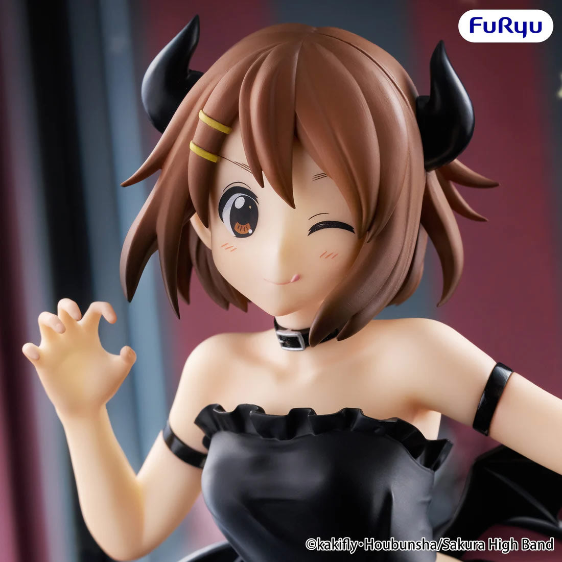 Yui Hirasawa BiCute Dark K-On! Figure FuRyu