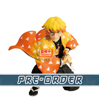 Zenitsu Agatsuma Maximatic Demon Slayer Kimetsu No Yaiba Figure Banpresto Bandai