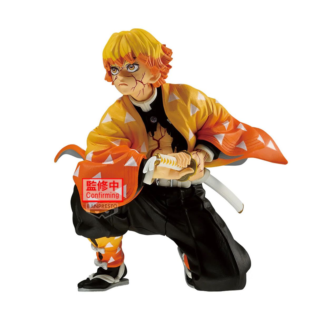 Zenitsu Agatsuma Maximatic Demon Slayer Kimetsu No Yaiba Figure Banpresto Bandai