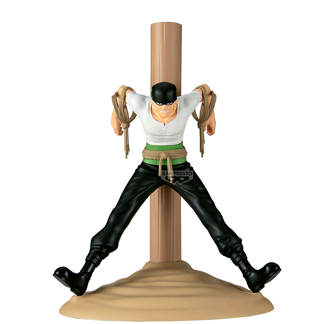Roronoa Zoro Pirate Hunter Fig Life One Piece Figure Banpresto Bandai