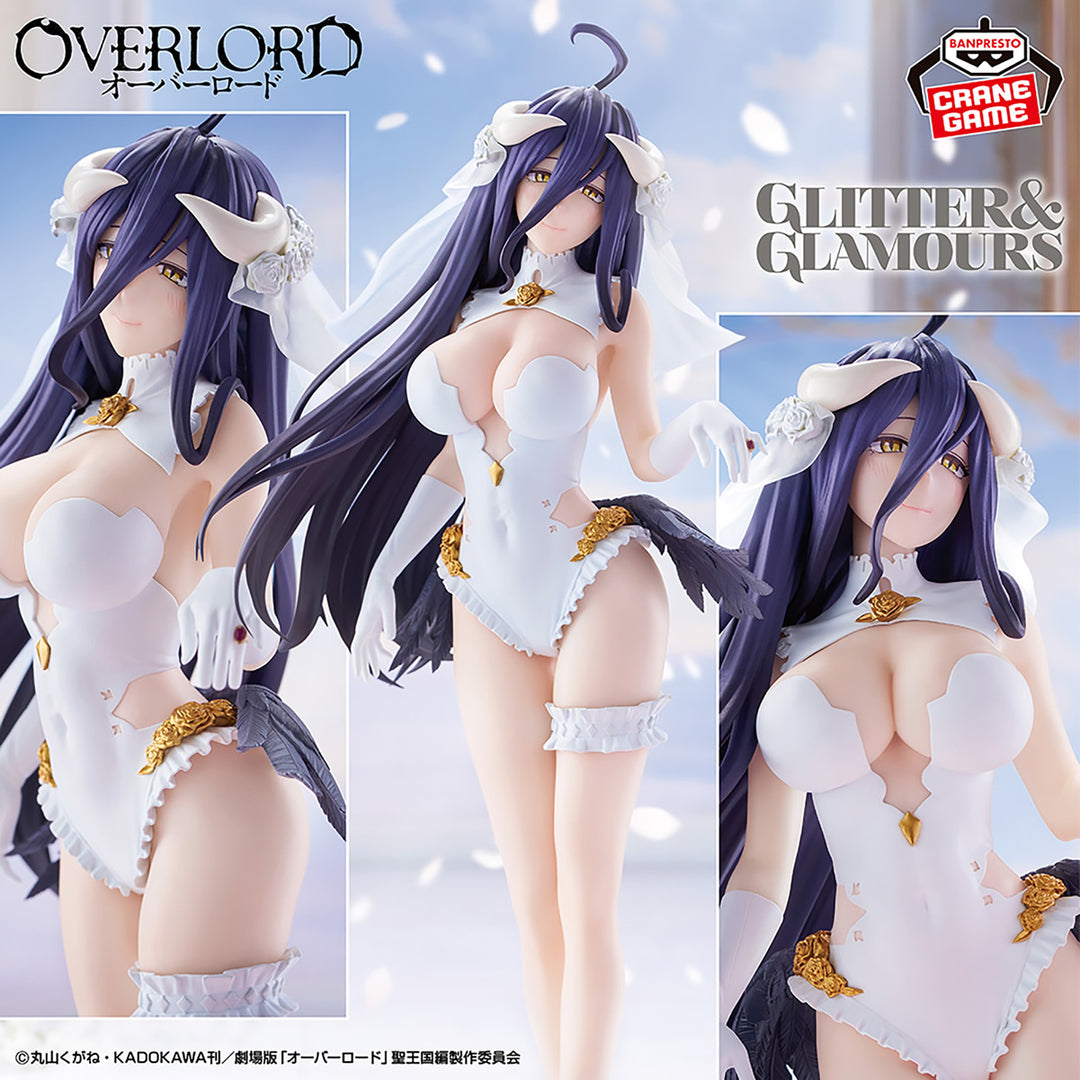 Albedo (Wedding Ver.) Glitter &amp; Glamours Overlord Figure Banpresto