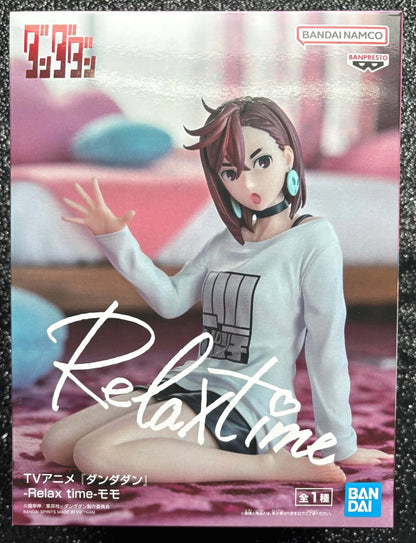Momo Ayase Relax Time Dan Da Dan Figure Dandadan Banpresto Bandai